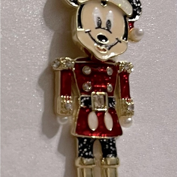 Disney X Baublebar Christmas Nutcracker Mickey Mouse Earrings - Picture 3 of 3
